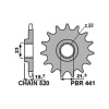 PBR 4411518NC PBR PREDAJ PREDNÉ REŤAZOVÉ KOLESO 441 15 YAMAHA XT 600 '89-'98, XTZ 660 '91-'98 (JTF577.15) (REŤAZ 520) (44115JT)