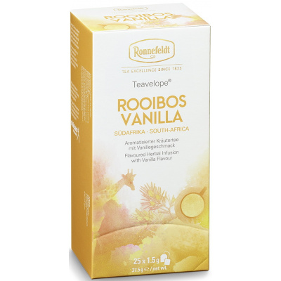 Ronnefeldt Teavelope Rooibos Vanilla bylinný ochucený čaj 25 ks