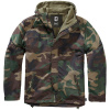 Pánská bunda Windbreaker, Brandit, woodland, 3XL