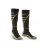 Pánské lyžařské podkolenky Bridgedale Ski Midweight+ Over Calf Merino Performance 038 gunmetal/stone - S (3-5,5) EU 36-39 / 22-24,5 cm