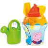 Vedro set Peppa Pig Garnished Bucket Smoby s krhlou 17 cm výška od 18 mes