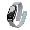 kwmobile Náhradní Watch Band řemínek for Xiaomi Mi Band 10 / Mi Band 9 / 8 řemínek - Silikonový Magnetic Closure Quick Release - Replace Your Wristband - 14 - 22 cm