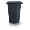 Nádrž na dažďovú vodu - Hladký 160 l odpadový kôš - antracit (Hladký 160 l odpadový kôš - antracit)
