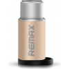 Remax RA-USB2 adaptér z Micro USB na USB-C, zlatý