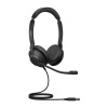 Jabra Evolve2 30 Slúchadlá s mikrofónom Kábel Pres hlavu Kancelária / call centrum USB Typ-A Čierna (23189-999-979)