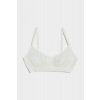 SPODNÁ BIELIZEŇ KARL LAGERFELD KEYHOLE LACE BRALETTE IVORY-WHITE