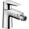 Hansgrohe 71721000 TALIS E bidetová batéria s výpusťou push-open,chróm 71721000