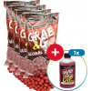 10kg Boilies Starbaits Grab&Go Global Strawberry Jam 20mm + Booster ZADARMO