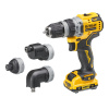 DeWALT DCD703L2T 12V vŕtačka s výmennými hlavami DCD703L2T-QW