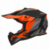 Nox Prilba cross enduro Off road N633 Fusion Oranžová Čierna matná