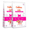 Calibra Dog Life Adult Small Breed Chicken 2 x 6 kg + darček Flexi Safari S