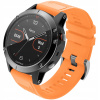 Pásik na hodinky GARMIN Quick Fit ORANŽOVÝ 22 mm Fenix 5 6 PRO 7 Quatix
