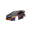 Traxxas Ford Fiesta ST Rally VXL 4WD: Karoserie (oranžová) 1:10