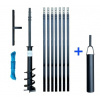Ručná vŕtacia súprava 145mm/8m + klapková suspenzia fi90 VYPR