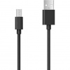 Aligator Datový kabel s prodlouženým microUSB konektorem, 2A, černý DAKAMUOUT