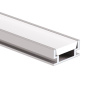 LED profil HR-ALU - neanodizovaný - LED profil HR-ALU neanodizovaný - 3m