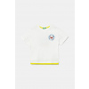 Detské bavlnené tričko United Colors of Benetton biela farba, s potlačou, 3SLUG10JF 3SLUG10JF.P.Seasonal 98