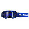 Krosové moto brýle LS2 Aura modré