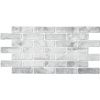 SOYKA STYLE PVC panel Stone brown cubes 98 x 50 cm