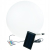 Solárne svietidlá - LED záhradná guľa LED SOLAR RGB 40cm pilot (Solárne svietidlá - LED záhradná guľa LED SOLAR RGB 40cm pilot)