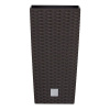 kvetináč 26,5cm RATO SQUARE DRTS265-440U umbra plastový PROSPERPLAST