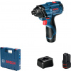 Bosch Akumulátorový rázový uťahovač GDR 120-LI, kufor, 2x aku 06019F0001
