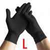 RUKAVICE LATEX - ČIERNE - L - LARGE