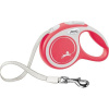 Vodítko FLEXI Comfort XS opasok 3m/12kg červená NEW