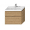 Jika Cubito Pure Skrinka s umývadlom 85 cm dub 1 set