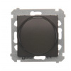 Kontakt Simon Otočný stmievač Simon54 PREMIUM/NATURE SS 2-250W hnedý DS9L.01/46