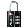 Master Lock Visací kombinační zámek TSA 4680EURDBLK