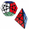 SADA KOCIEK Pyramída + Megaminx QiYi ORIGINÁLNA PROFESIONÁLNA RYCHLÁ