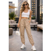 Max Original Leather Dámske kožené nohavice MOLLA Farba: Cream, Veľkosť: 44 M