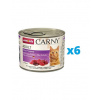 ANIMONDA Carny Adult hovädzie/jahňacie 6 x 200 g