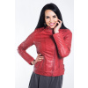 Max Original Leather Dámska kožená bunda 1048 red (M 44-46) - Red - M