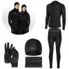 Termoprádlo Sada 5v1 Unisex Kompletné Zimné Oblečenie na Lyže XL