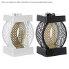 Kahanec lampion sklo Glamour kruhový aruž s krížikom