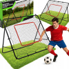 TRÉNINGOVÁ BRÁNKA REBOUNDER NA FUTBAL SIEŤ TRENAŽÉR RÁM 100x100 cm