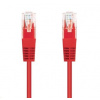 C-TECH CB-PP5-5R patch, Cat5e, UTP, 5m, červený