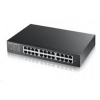 Zyxel GS1900-24E 24-port Desktop Gigabit Web Smart switch: 24x Gigabit metal, IPv6, 802.3az (Green), GS1900-24E-EU0103F