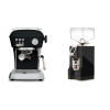 Ascaso Dream ONE, Dark Black + Eureka Mignon Specialita, CR black