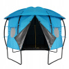 Aga Stan na trampolínu EXCLUSIVE 366 cm (12 ft) Svetlo modrý