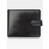 Visconti Pánska Peňaženka Torino TR35 z Prírodnej Kože Čierna + Červená s RFID Ochranou