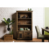 Bighome - Regal Mango 100x45x175 braun lackiert IRON