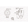 MAGNETI MARELLI Alternátor 063731928010