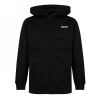 Lonsdale Essential Zip pánska mikina Black L
