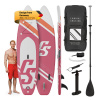 Capital Sports Lanikai Cruiser 9.8, nafukovací paddelboard, súprava so SUP doskou, 305 × 77 × 10 (WTR1-LaniCru9,8Red)