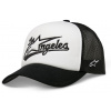 šiltovka LOS AGELES FOAM TRUCKER HAT, ALPINESTARS (biela/čierna)