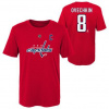 Outerstuff Dětské tričko Alex Ovechkin Washington Capitals NHL Flat Captains Name and Number Veľkosť: Dětské M (9 - 11 let)