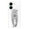 Silikonové pouzdro iSaprio - Xiaomi Redmi 13C / Poco C65 - White Jaguar (Odolný silikonový kryt, obal, pouzdro iSaprio - Xiaomi Redmi 13C / Poco C65 - White Jaguar - skvělá ochrana a pružnost, stylový